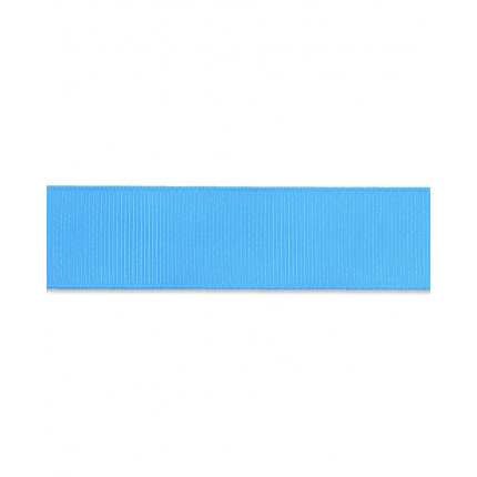 Лента репсовая ш.2,5 см голубой (упаковка 5 метров) (арт. ЛОР-6-7-12217.005)