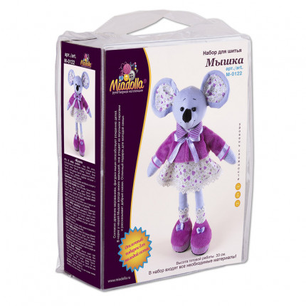 Набор для изготовления игрушки "Miadolla" M-0122 Мышка . (арт. M-0122)