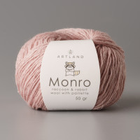 Monro (пряжа с люрексом и пайетками) Цвет 122 пудра