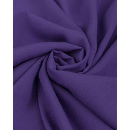 Штапель-поплин однотонный фиолетовый (арт. ОШТ-5-28-6014.008)