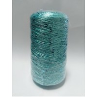 Пряжа с пайетками на конусе 250г/1000м Цвет 8 мята