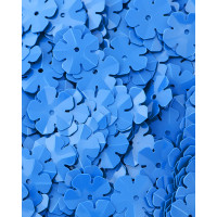Прочие ПЕО-24-4-34798.004 Пайетки д.1,5 см голубой 50 г 
