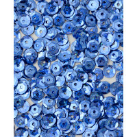 Прочие ПЕО-7-17-9819.004 Пайетки д.0,6 см голубой 50 г 
