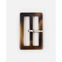 Прочие ПП-1295-2-48337.002 Пряжка пластиковая шир.4,5 см цвет коричневый 