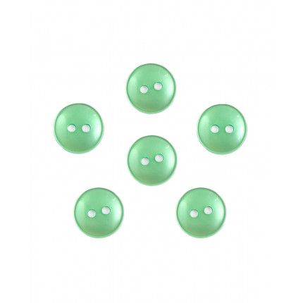 Пуговицы 16L зеленый уп.12шт (арт. ПУБР-670-18-36965.017)