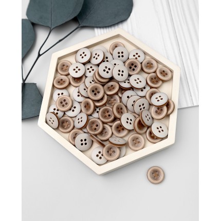 Пуговицы 12мм 20L цвет коричневый (арт. ПУБР-919-4-48319.004)