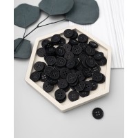 Прочие ПУБР-922-2-48287.002 Пуговицы 12мм 20L  цвет черный 
