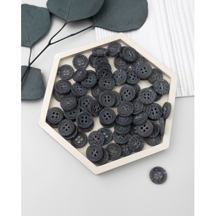 Пуговицы 12мм 20L  цвет серый (арт. ПУБР-922-6-48287.006)