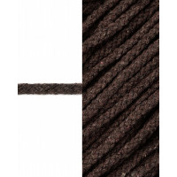 Прочие ШБ-57-7-30137.007 Шнур декоративный д.0,5 см коричневый полиэстер, 82 м 