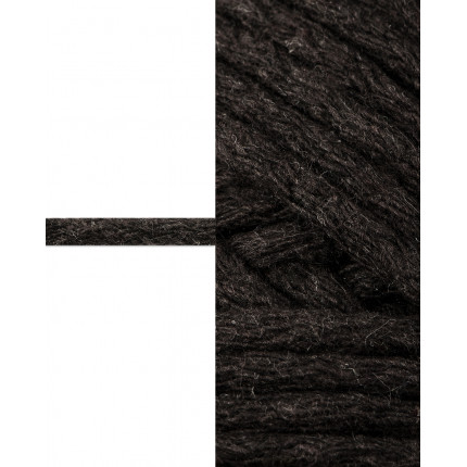 Шнур декоративный д.0,5 см коричневый хлопок 100%, 50м (арт. ШД-113-11-34326.020)