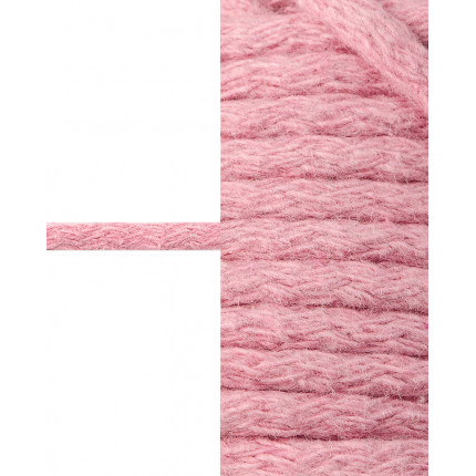Шнур декоративный д.0,5 см розовый хлопок 100%, 50м (арт. ШД-113-3-34326.014)