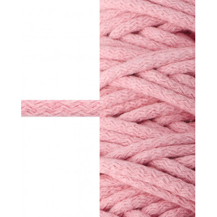 Шнур декоративный д.0,8 см розовый 100% хлопок, 50м (арт. ШД-114-11-34327.011)