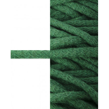 Шнур декоративный д.0,8 см зеленый 100% хлопок, 50м (арт. ШД-114-13-34327.013)