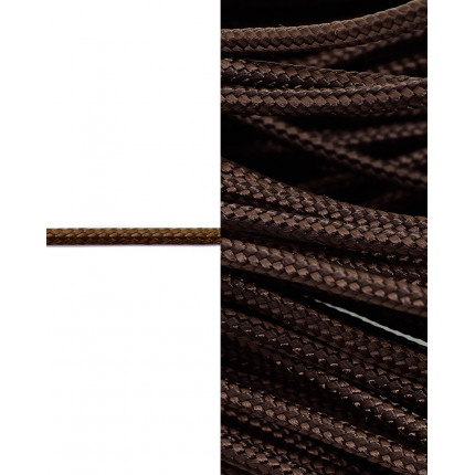 Шнур декоративный д.0,12 см коричневый п/э, 20м (арт. ШД-57-4-13773.007)