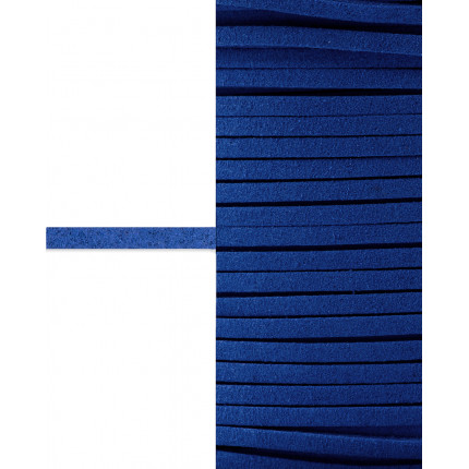 Шнур замшевый ш.0,3 см синий электрик 1 пог.м. (арт. ШД-66-2-30916.002)