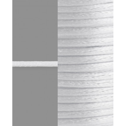 Шнур атласный д.0,2 см белый ~90 м (арт. ШД-74-2-31073.002)