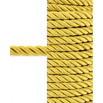 Шнур декоративный д.0,8 см золотистый п/э, 25м (арт. ШД-76-1-31428.001)