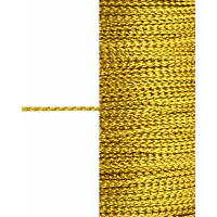 Прочие ШД-87-1-31565.001 Шнур декоративный д.0,1 см золотистый п/э, 100м 