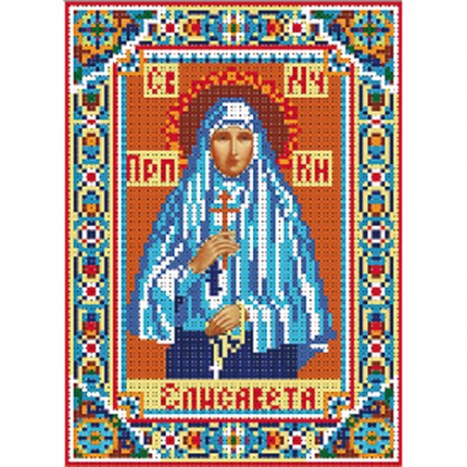 Схема вышивки бисером 24*30 см, 027 Елизовета (арт. Схема вышивки бисером 24*30 см, 027 Елизовета)