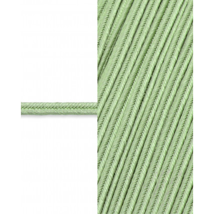 Сутаж атласный ш.0,3 см зеленый 1 метр (арт. ШС-1-25-4311.017)