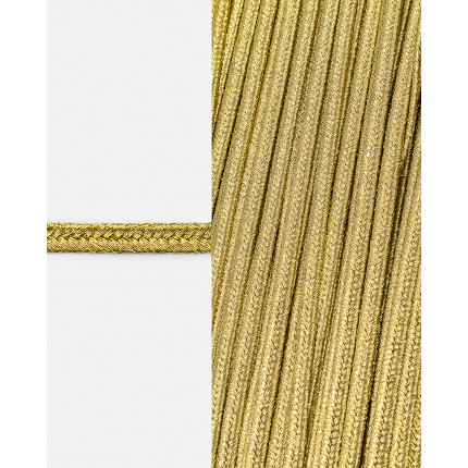 Шнур-сутаж ш.3 мм 1 м золотистый 47761001 (арт. ШС-19-1-47761.001)