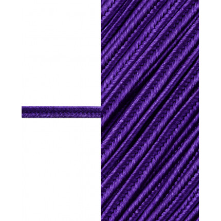 Сутаж атласный ш.0,3 см фиолетовый 1 м (арт. ШС-5-10-32612.011)