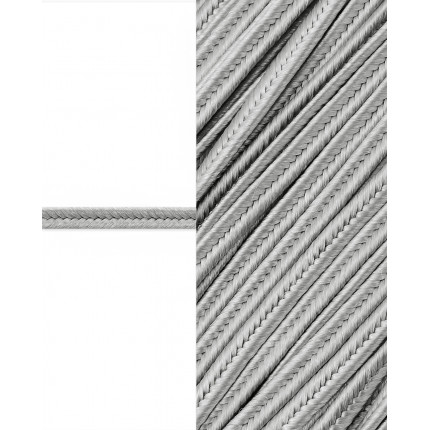 Сутаж атласный ш.0,3 см серый 1 м (арт. ШС-5-18-32612.001)