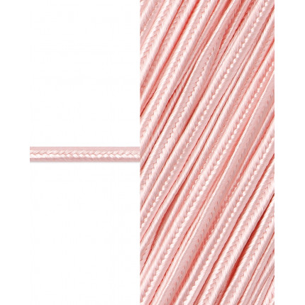 Сутаж атласный ш.0,3 см розовый 1 м (арт. ШС-5-21-32612.021)