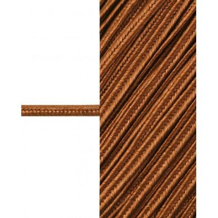 Сутаж атласный ш.0,3 см коричневый (арт. ШС-5-38-32612.039)