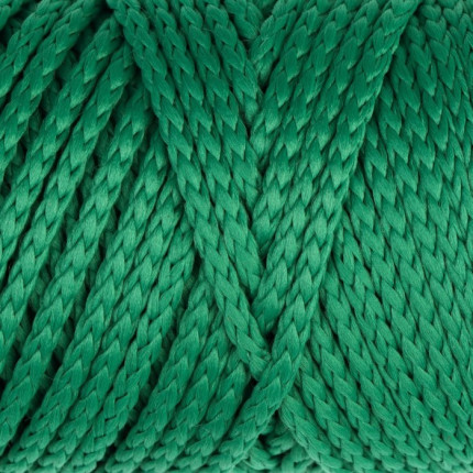 Шнур для вязания без сердечника 100% полиэфир, ширина 3мм 100м/210гр, (96 сиреневый) зелёный (арт. СМЛ-40115-16-СМЛ0002862186)