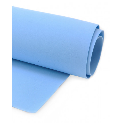 Фоамиран  голубой 1 мм 49х49 см 1 лист (арт. ТФМ-3-21-14850.006)