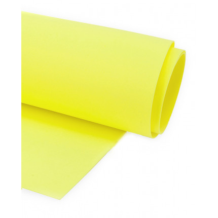 Фоамиран  желтый 1 мм 49х49 см 1 лист (арт. ТФМ-3-36-14850.031)