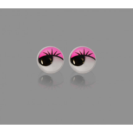 Глазки д.1 см розовый 50шт. (арт. ТГЛ-9-3-14246.003)