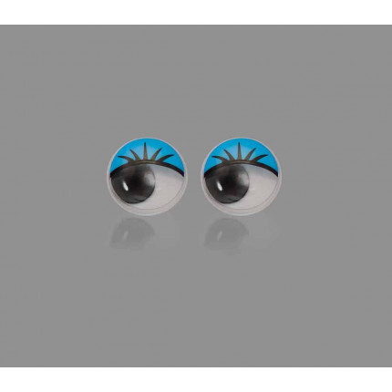 Глазки д.1 см голубой 50шт. (арт. ТГЛ-9-5-14246.002)