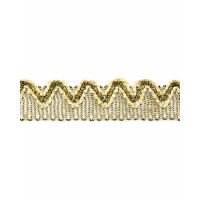 Прочие ТМ-4927-1-37302.001 Тесьма декоративная ш.1,5 см бронзовый 1 метр 