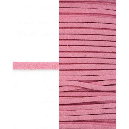 Шнур  замшевый ш.0,3 см розовый 1 м (арт. ТШН-11-23-5000.022)