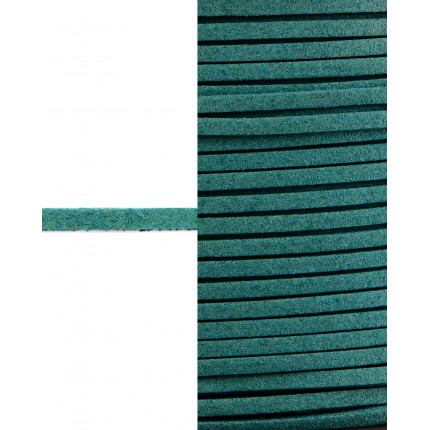 Шнур  замшевый ш.0,3 см бирюзовый 1 м (арт. ТШН-11-28-5000.029)