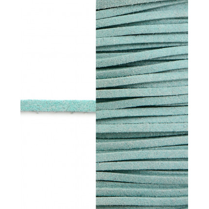 Шнур  замшевый ш.0,3 см голубой 1 м (арт. ТШН-11-37-5000.030)