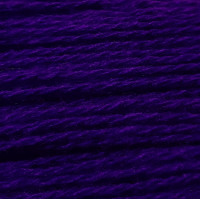 Пряжа полушерстяная в пасмах 100 г Цвет Фиолетовый