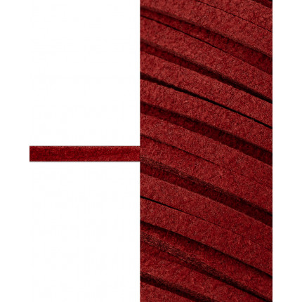 Шнур  замшевый ш.0,3 см бордовый (арт. ЗШД-1-8-38522.008)