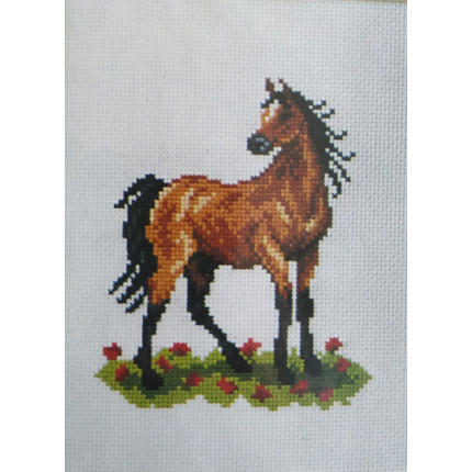Схема для вышивания 7505 Набор для вышивания лошадь, 18*24 см