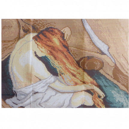 Схема для вышивания Рисунок на канве 40*50 см  Orchidea "Девушка с распущенными волосами" Рисунок на канве 40*50 см  Orchidea "Девушка с распущенными волосами"