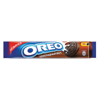 OREO 67652 Печенье OREO (Орео) шоколадное, начинка со вкусом шоколада, 95 г, 67652 