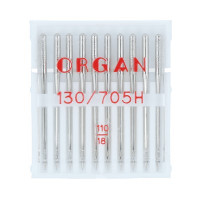 ORGAN  Иглы для быт. шв. машин "ORGAN" универсальные 10 шт в пенале 5110090 №110 
