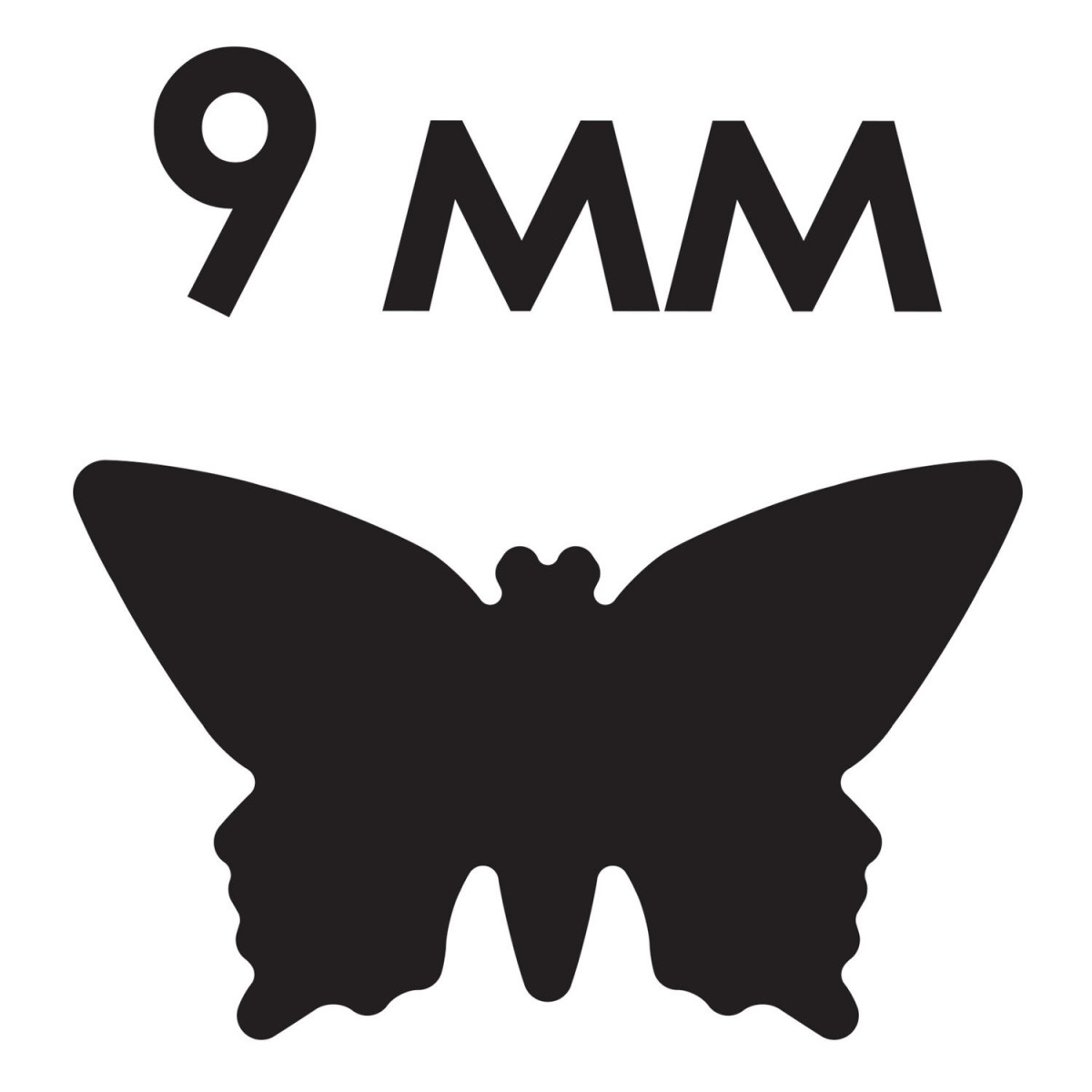 Дырокол фигурный "Бабочка", диаметр вырезной фигуры 9 мм, ОСТРОВ СОКРОВИЩ, 227147 (арт. 227147)