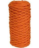 Шнур хлопковый 2 мм без сердечника (оранжевый) 50м (арт. ШХ 2мм оранж)