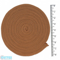 Osttex ШП 4мм беж Шнур полиэфирный 4 мм без сердечника (бежевый) 50м (137) 