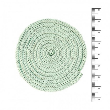 Шнур полиэфирный 4 мм без сердечника (серо зеленый) 50м (21) (арт. ШП 4мм сз)