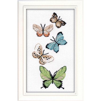 Набор для вышивания 1076 Бабочки