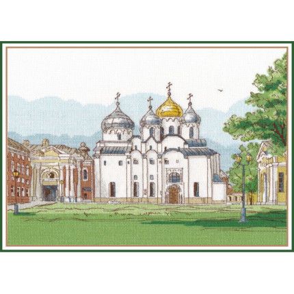 Набор для вышивания 1219 Софийский собор. Великий Новгород